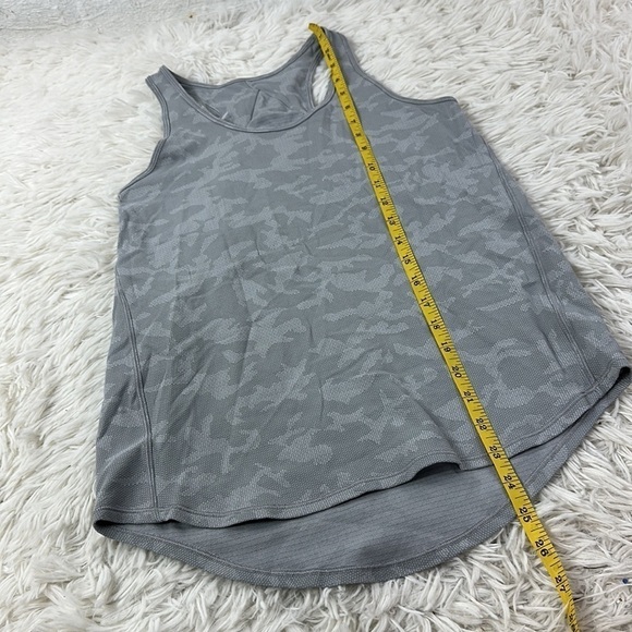 Lululemon Essential Tank *Pleated Incognito Camo SSL Silver Drop Alpine White - Picture 3 of 5